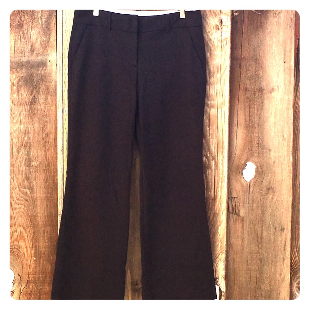 Old Navy black wide leg trousers size 8